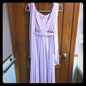 David’s Bridal Versatile dress. Color: Iris.